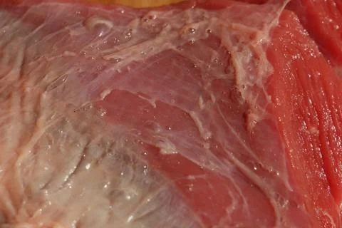 Close up of a cut of reed beef Stock Photos
