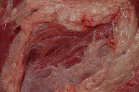 Close up of a cut of reed beef Stock Photos