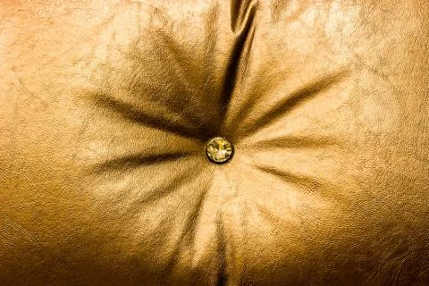 Close up daimon on leather texture in brown Stock Photos