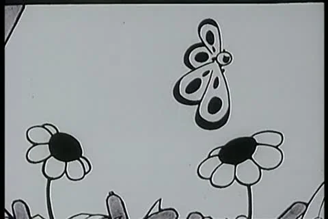 Close-up dancing butterfly Video stock 11346277