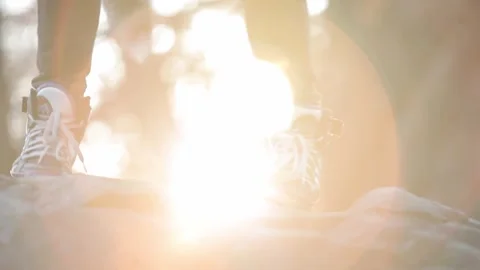 Close-up of dancing in the sun Stock Footage 259905935