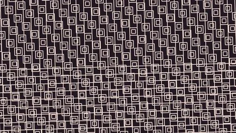 Close up of a dark background covered in a repeating pale square outline patt Stockillustratie