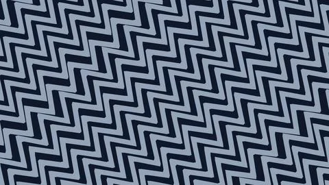 Close up of a dark blue and white zigzag pattern creating a bold geometric te Ilustración de archivo