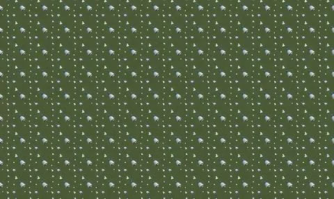 Close-up of dark fabric with small white polka dots pattern Stock Illustration