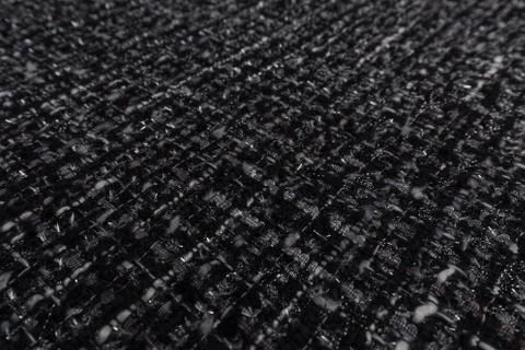 Close up of dark fabric with textile textule background Stock Photos