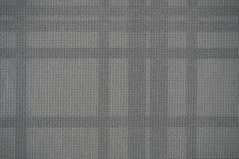 Close-up of a dark grey window pane check pattern cloth texture. Foto stock