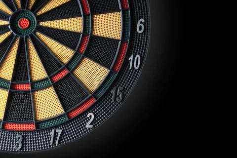 Close up of dartboard Фото
