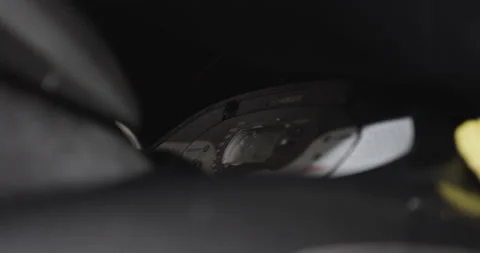 Close up of Dashboard of water jet ski starting up and making noises Stock Footage 160585829