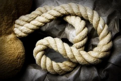 Close up. Decorative straps Stock Photos