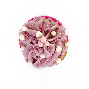 Close-up of delicious cupcake Stock Photos