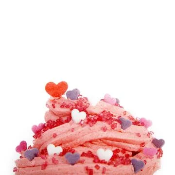 Close-up of delicious cupcake Foto stock