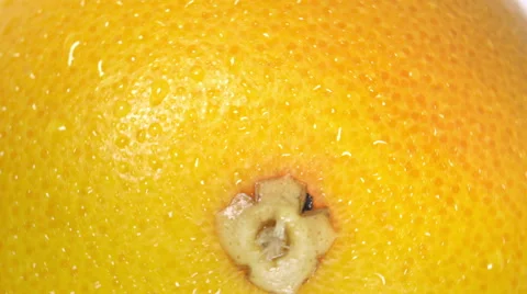 Close-up of a delicious grapefruit rotating Video stock 60180661