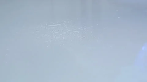 Close up, demonstration of wiping the table to disinfect during covid-19. 库存影片 137236593