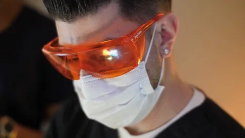 Close Up Dental Assistant Working Stock Footage 86579653