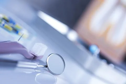 Close-up Dental Instruments Stock Photos