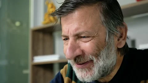 Close Up of Depressed Man 動画素材 192769394