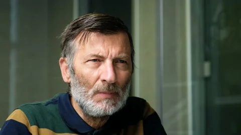 Close Up of Depressed Man 스톡 동영상 192776499