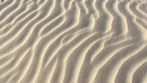 Close up of desert volcanic sand pattern texture background in Montana Pelada be Stock Footage 304755155
