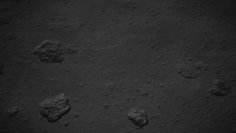 Close-up details of the moon's soil Stock Footage 289730166