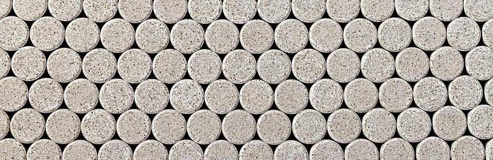 Close-up of DGL (licorice root extract) chewable tablets. dietary concept 库存照片