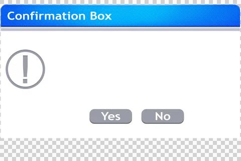 Close-up of dialogue box Stockillustratie