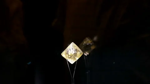 Close up of a diamond Stock Footage 240923239