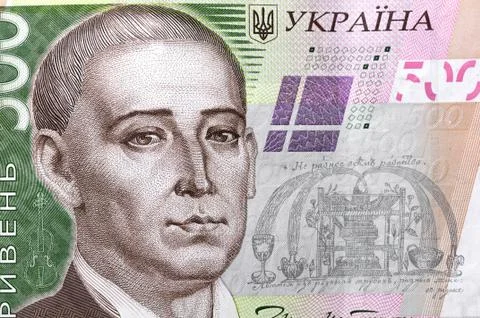 Close up of different dollar bills.. Concept of money and earnings. Money sav Stock Photos