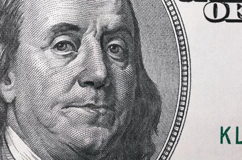 Close up of different dollar bills.. Concept of money and earnings. Money sav Stock Photos