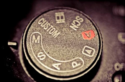 Close up of a digital camera Stock Photos