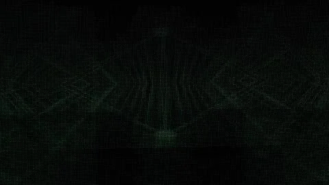 Close up of a Digital LED Panel with RGB Pixel Grid Stockfoto's
