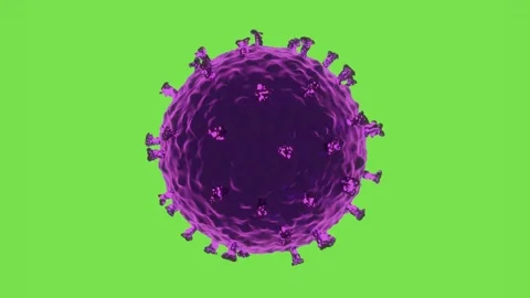 Close-up of dissolving virus under microscope., SARS-CoV-2 COVID-19 pandemic. Stock Footage 158727107