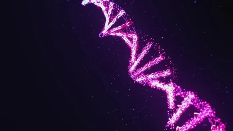 Close Up of DNA Video stock 72487572