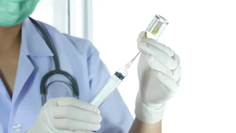Close up doctor ready to provide the necessary medical care Anesthesiologist Stock-Footage 336587014