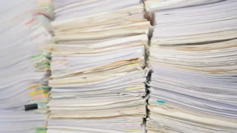 Close-up documents papers Stock Footage 148751200