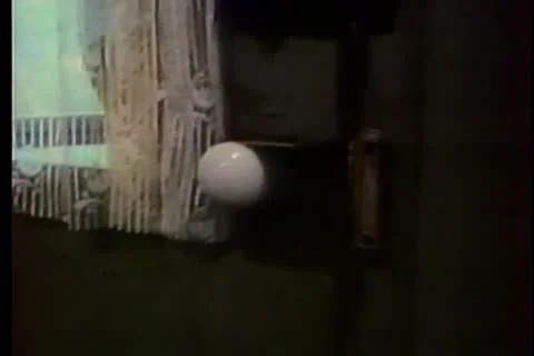 Close-up of door opening Stock Footage 11350111