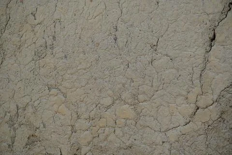 Close-up of dried cracked soil texture for black soldier fly larvae farming subs Stock Photos