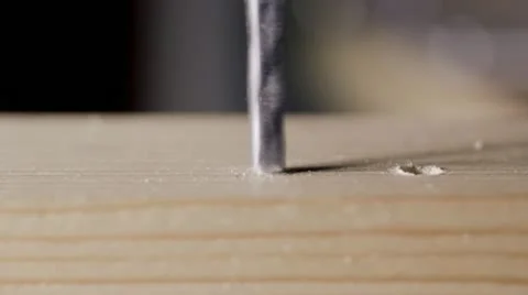 Close up of drilling hole Video stock 13147281