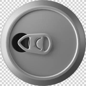 Close up of drink can Stockillustratie