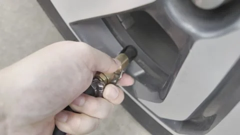 Close-up of driver checking 動画素材 275643215