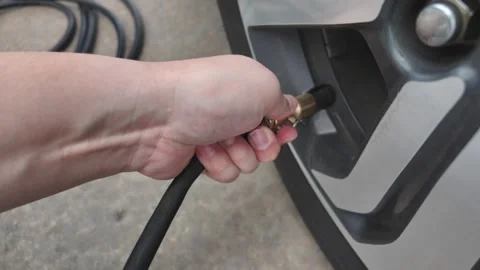 Close-up of driver checking Stock Footage 275643217