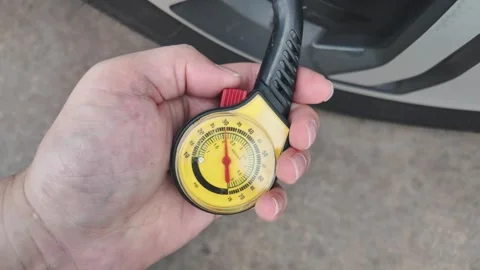 Close-up of driver checking Stock Footage 275643219