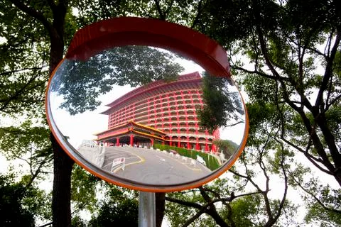 Close-up of driving mirror Stock Photos