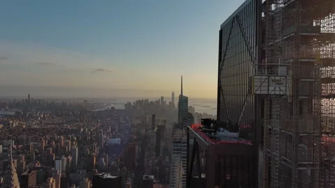 Close Up Drone 270 Park Avenue, New Stock Video Pond5