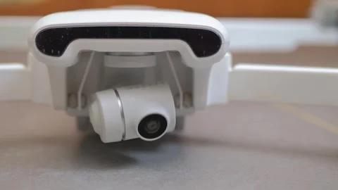 Close up of drone camera system. Stock Footage 250878662