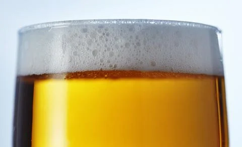 Close up drops of a Ice Cold Pint of Beer Stock Photos