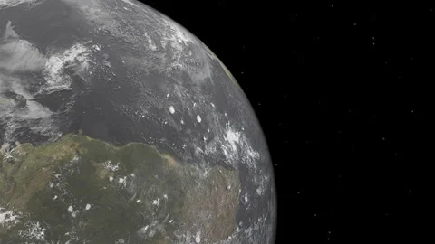 Close-up of Earth From Space 스톡 동영상 210220377