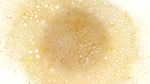 Close-up Effervescent tablet aspirin, vitamins on a white background. Macro shot Stock Footage 276997977