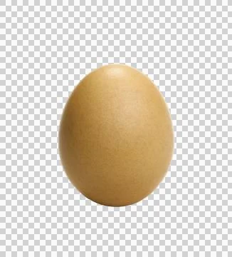 Close up on a egg on white background Stock Photos