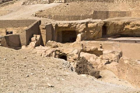 Close up of egypt ruins Stock Photos