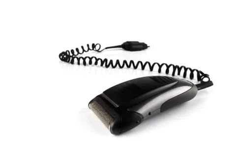 Close up an electric razor Foto stock